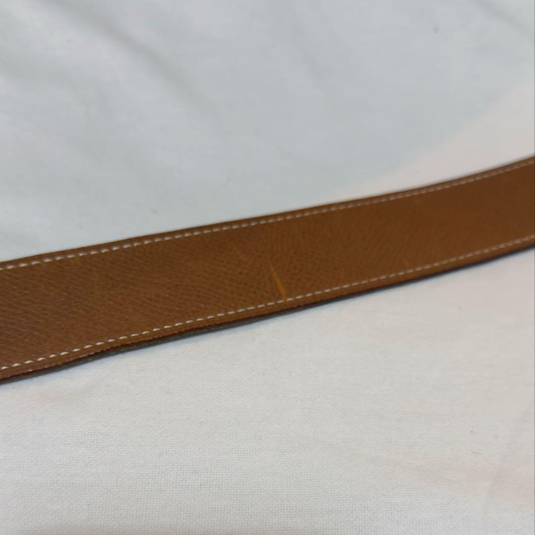 ネイビー エルメス ベルト コンスタンス ゴールド リバーシブル hermes