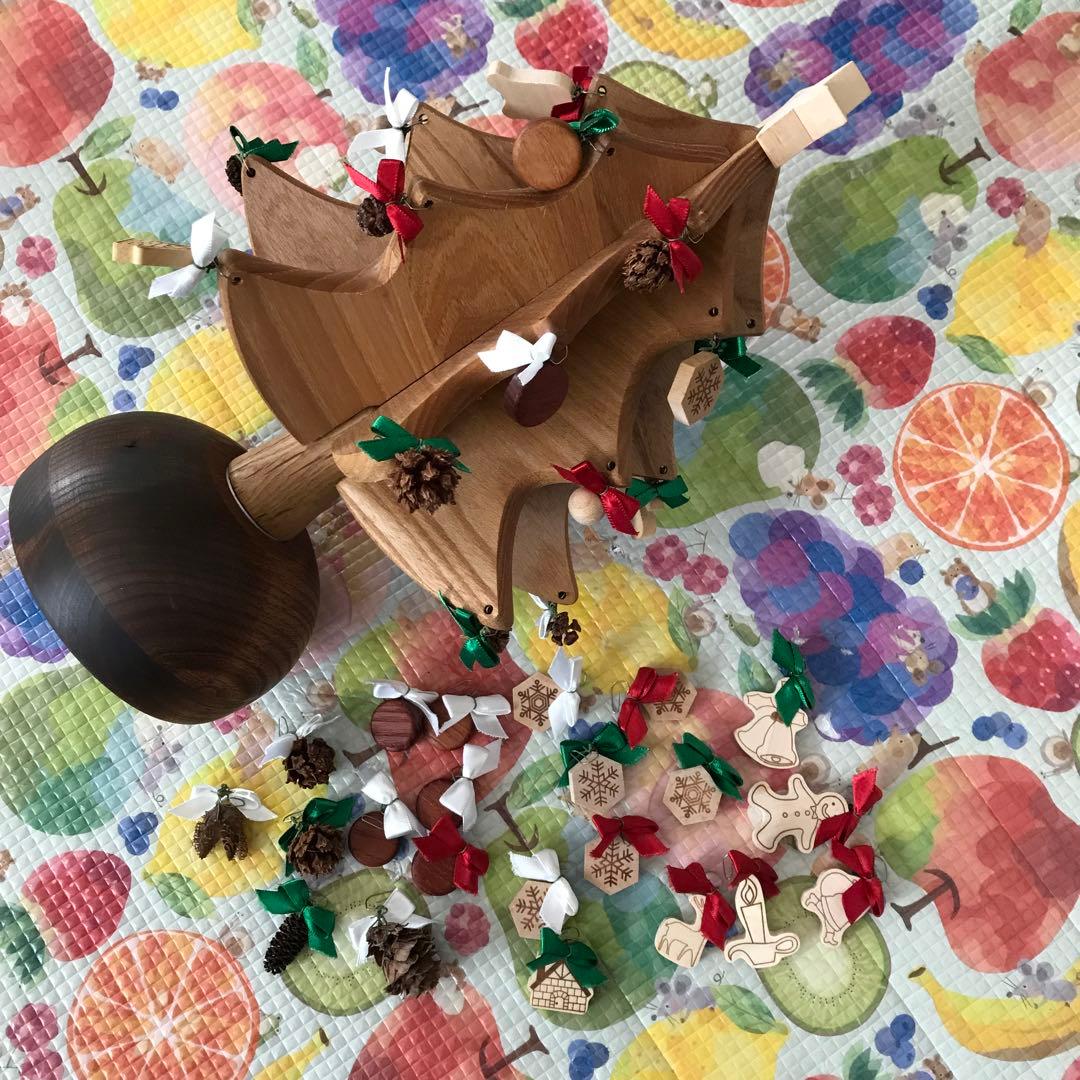 天然木 オルゴールツリー