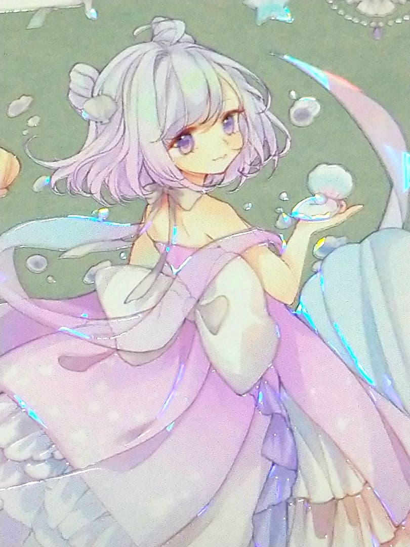 ☆再販☆J622＃水滨宁芙(贝壳光)Shine切り売り海外人物マステ女の子