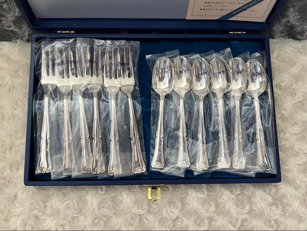 銀座和光　カトラリーセット　スプーン＆フォークセット〈12本セット〉