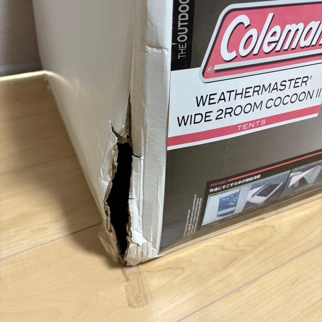新品☆コールマン ウェザーマスター ワイド2ルーム コクーンⅡ テント/キャンプ