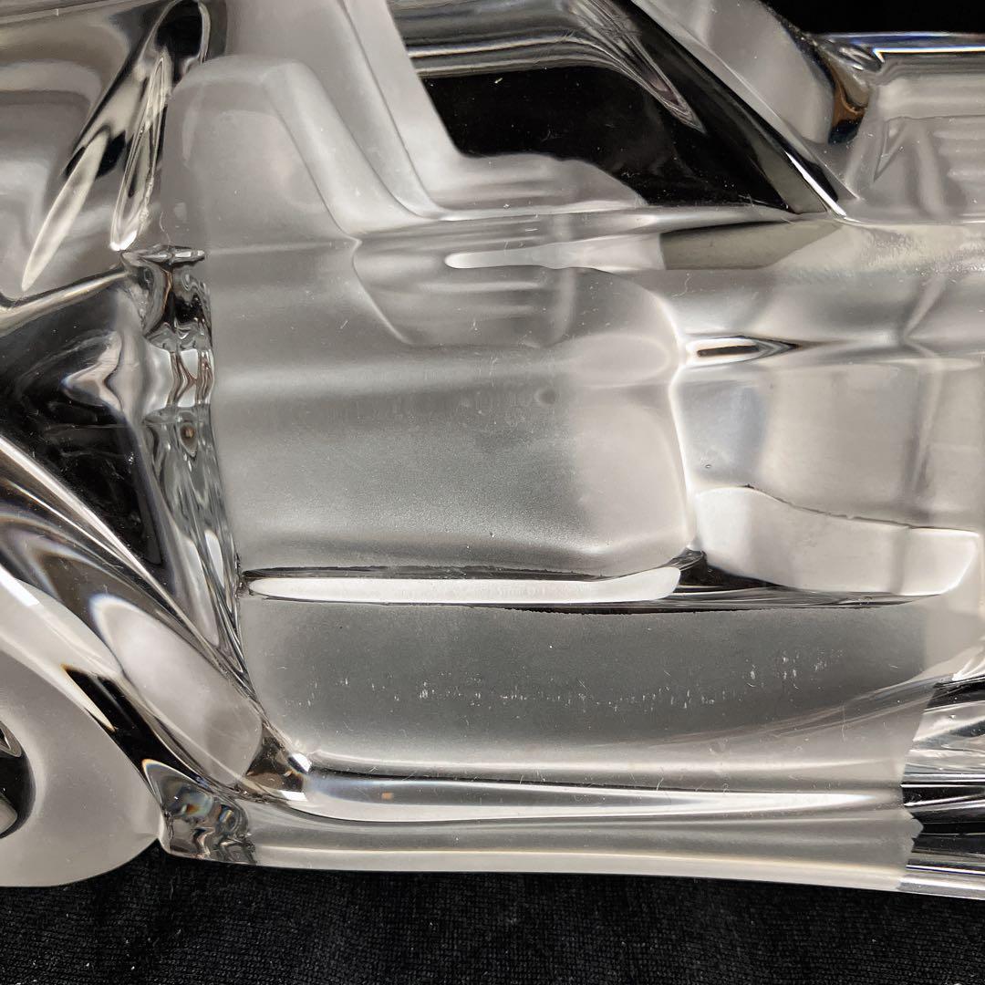 ドーム フランス クリスタル オブジェ 水晶 ブガッティ タイプ57 リビエラ