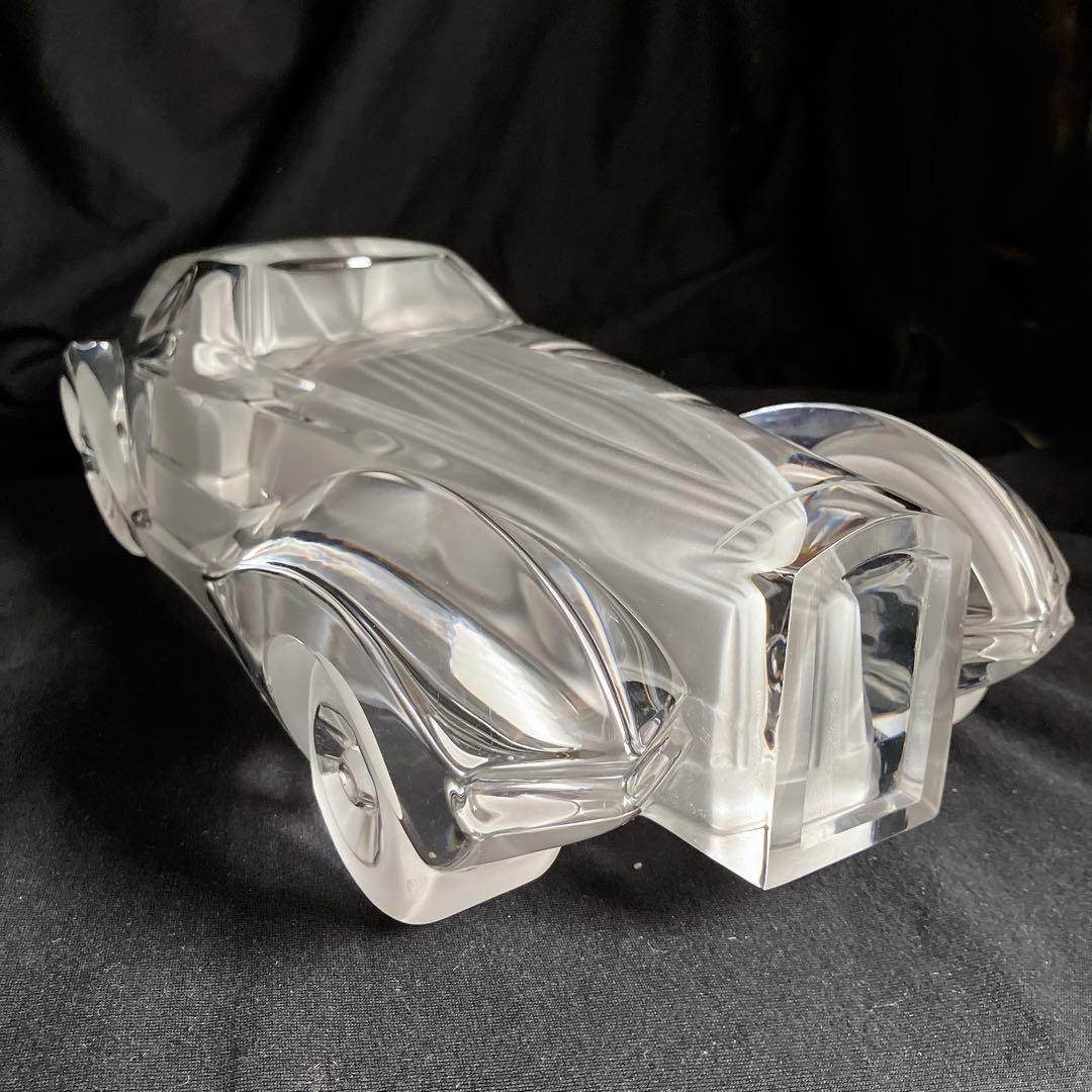 ドーム フランス クリスタル オブジェ 水晶 ブガッティ タイプ57 リビエラ