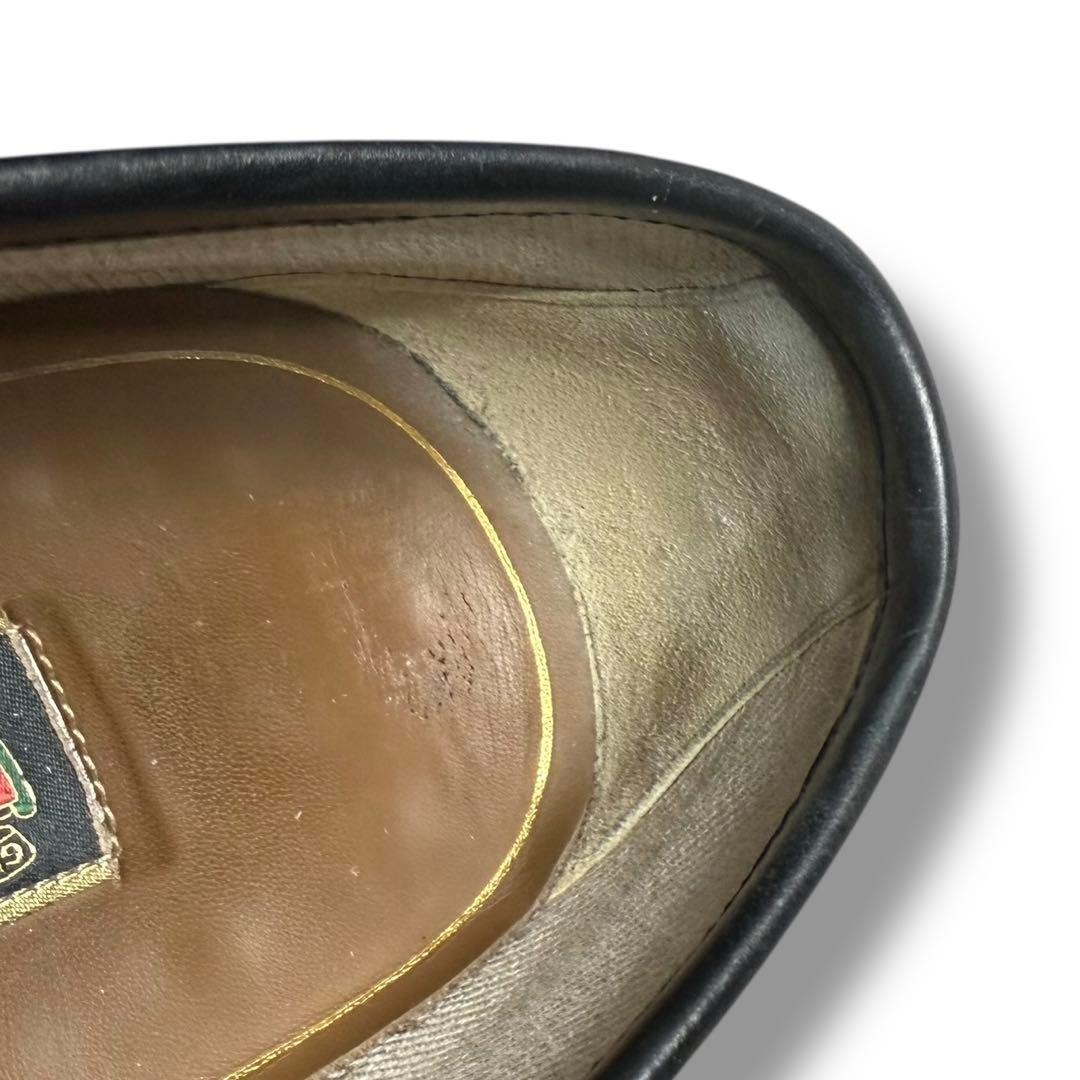 美品 GUCCI グッチ ホースビット 現行 レザー 革靴 ローファー ドレス