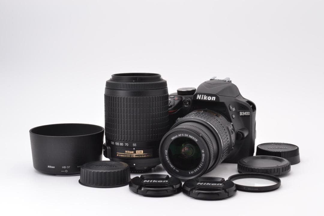 ■ 美品 ■ ニコン　Nikon D3400 ダブルズーム