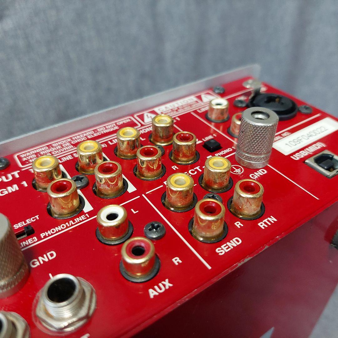 【動作確認済】Vestax PMC-05ProIV DJミキサー 赤 希少色
