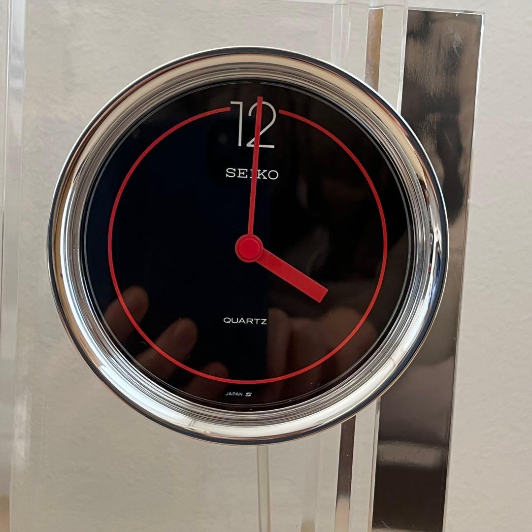 SEIKO 振り子置時計 クォーツ モダンデザイン　レトロ