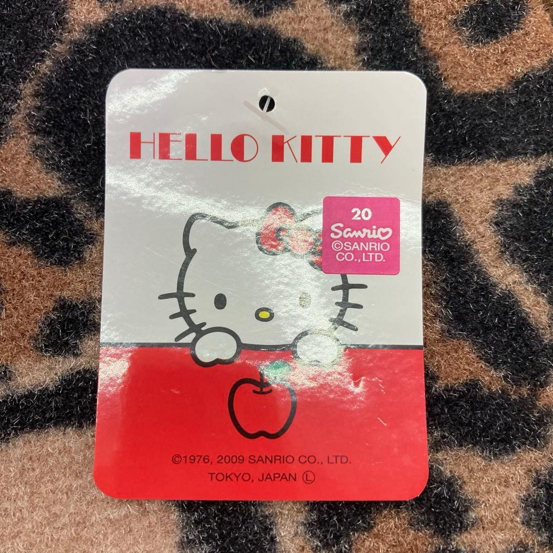 【未使用★2009年製】サンリオ　ハローキティ　マット　フロントマット　ヒョウ①