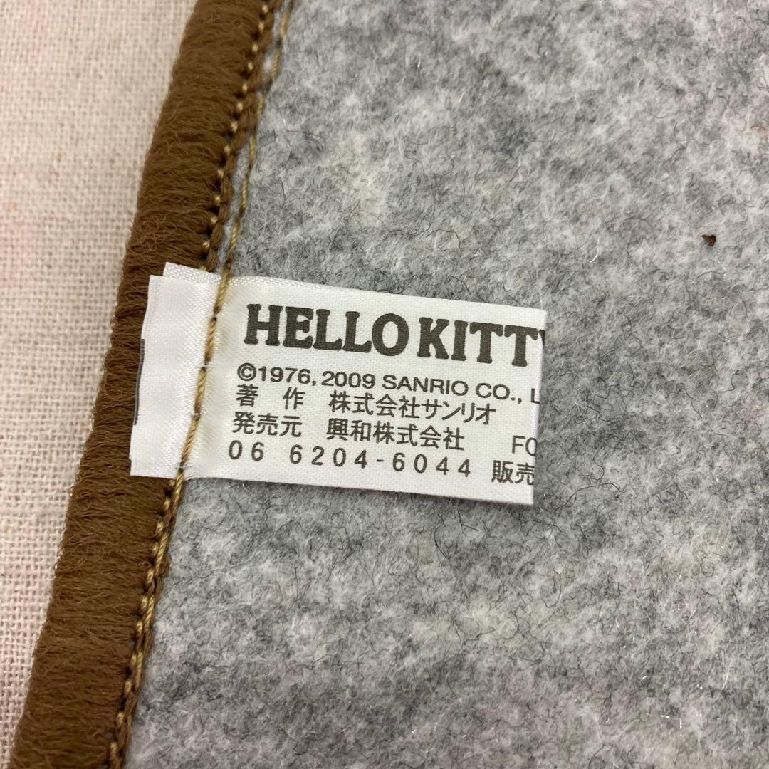 【未使用★2009年製】サンリオ　ハローキティ　マット　フロントマット　ヒョウ①