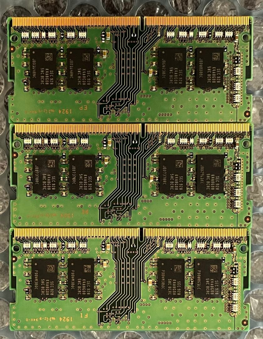 つ*）様 Samsung DDR4-2400 8GB 3枚セット ノートPC用