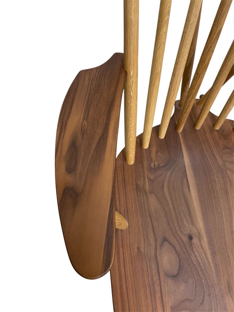 飛驒産業 ロッキングチェア NM267RC木製 高級家具　キツツキマーク