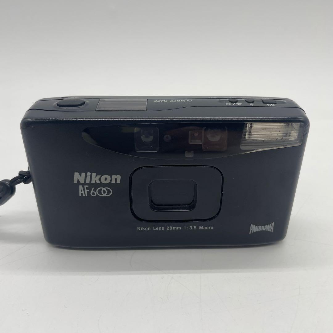 Nikon AF600 フィルムカメラ パノラマ 通電確認済 現状品