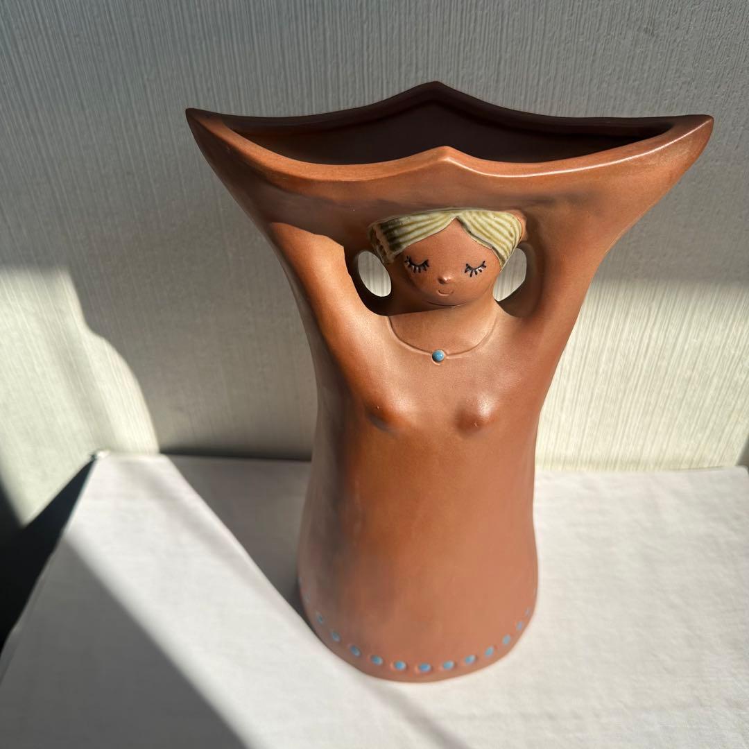 ヴィンテージ！flower doll フラワーベース 花器 花瓶