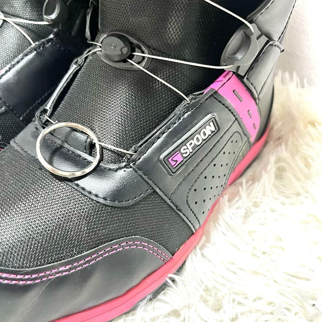 SPOON スノーボードブーツ　24.5〜25.0 ダイヤル　BOA レディース