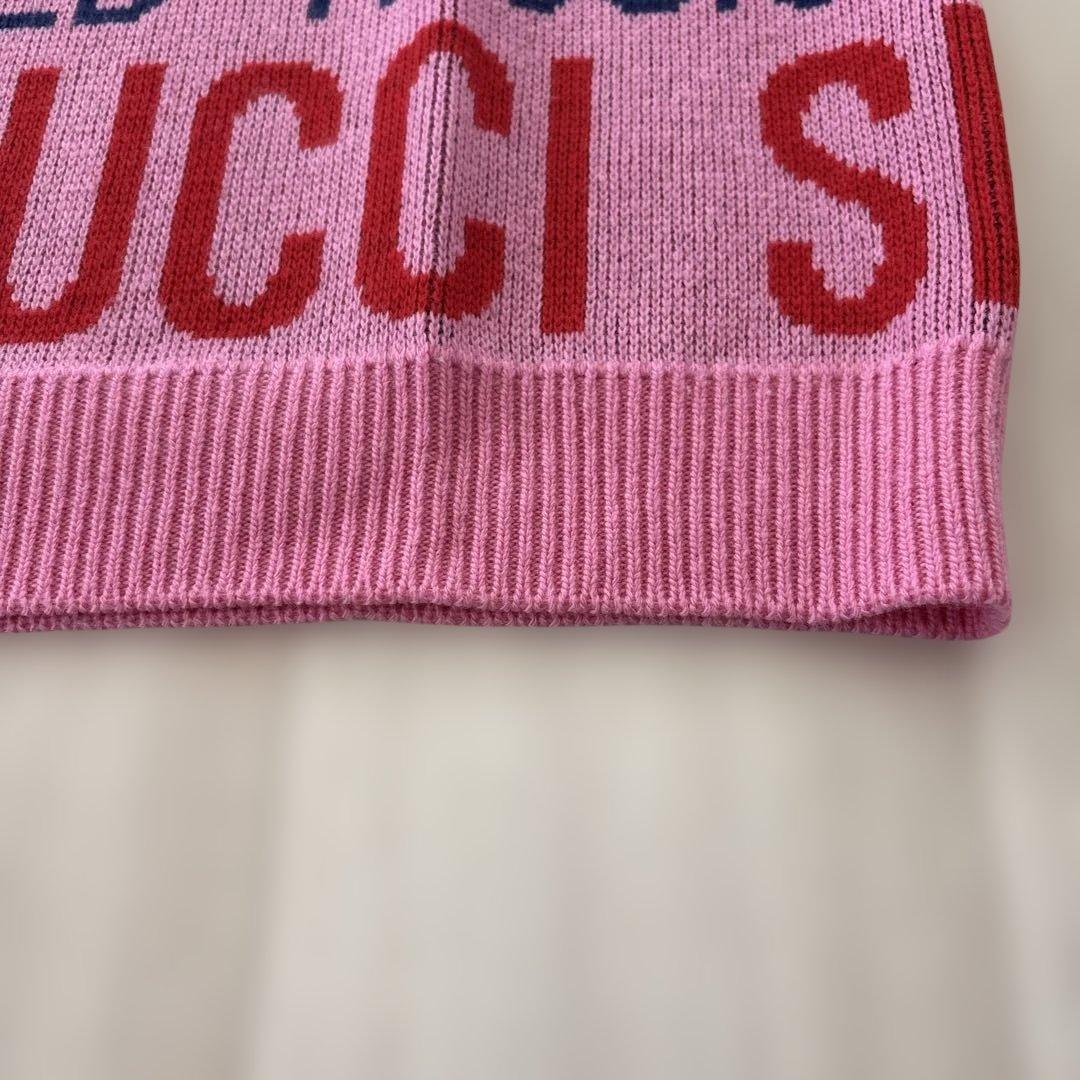 2*2様 【L】GUCCI ジャガードニット　100周年　ピンク