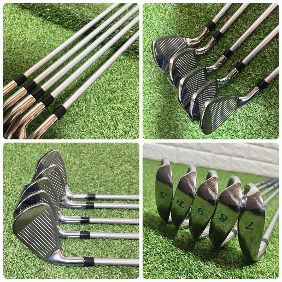 極美品 Mizuno Zephyr ZL-02 レディースゴルフクラブ8本セット