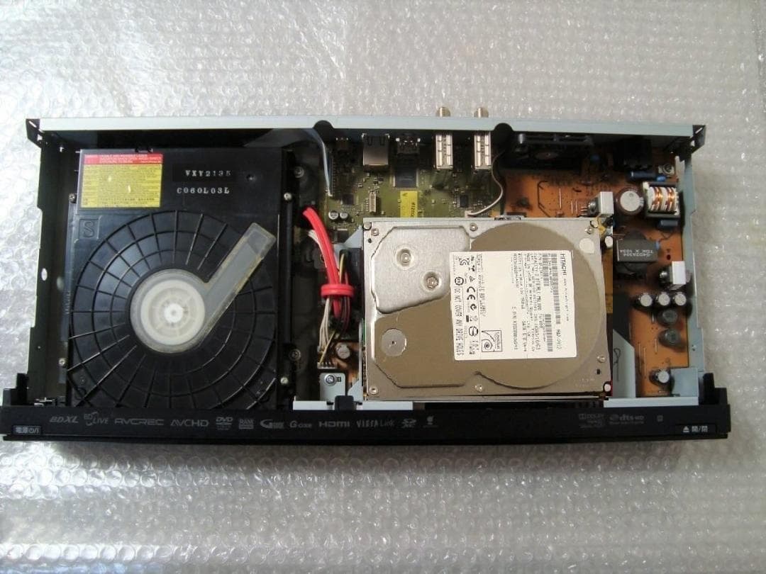 動作品（HDD1TB増量換装）パナソニック ブルーレイ/BWT510①