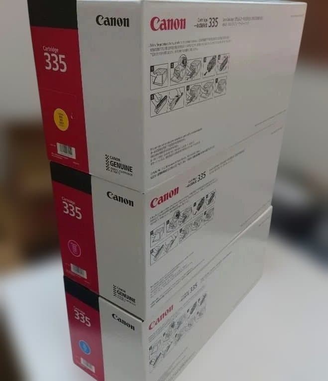 【純正　未使用　未開封】CANONトナー335 シアン、マゼンタ、イエロー