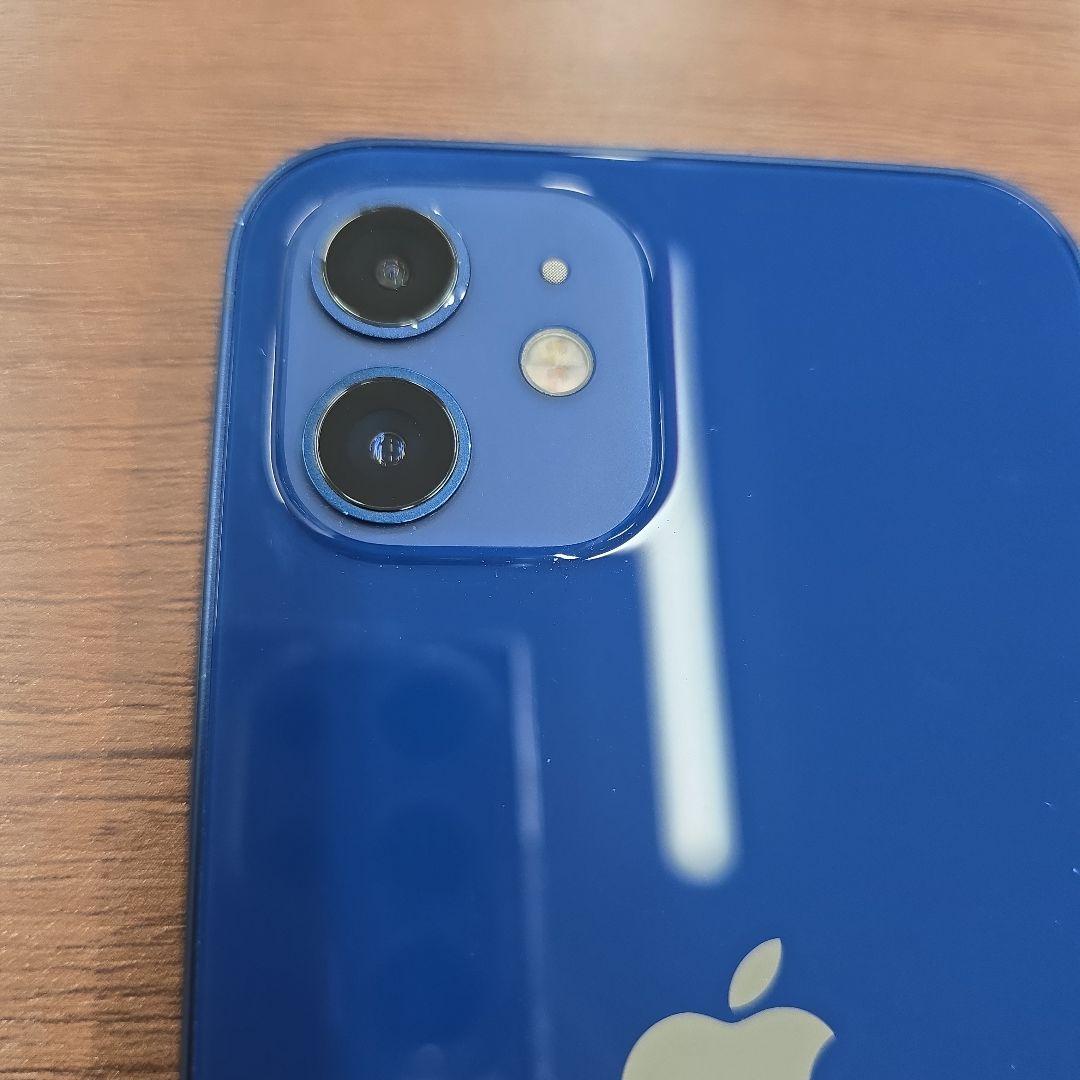 美品 iPhone12 128GB BLUE SIMフリー