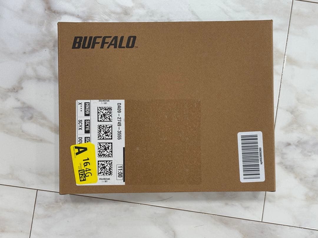 バッファローWi-FiルーターWSR-6000AX8P