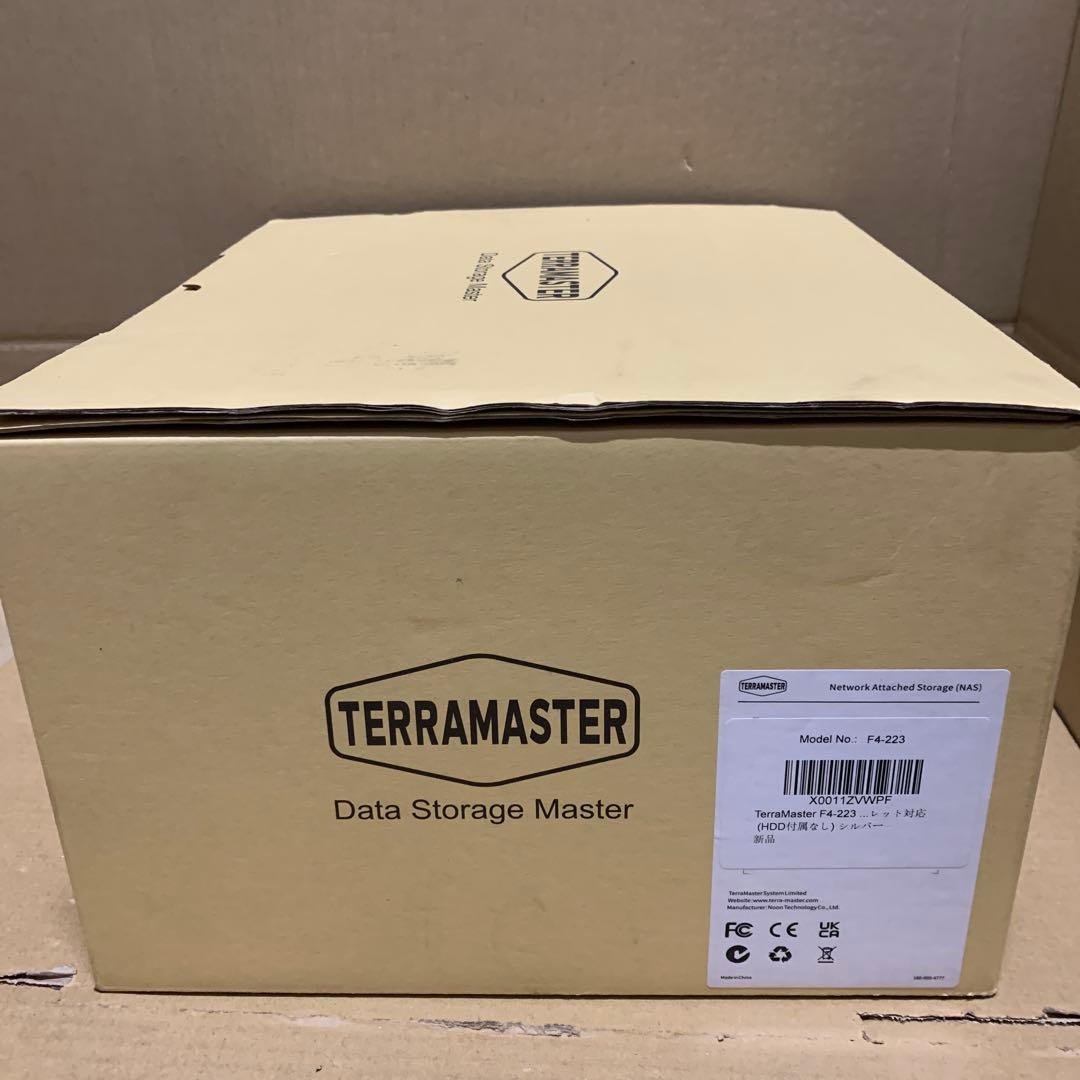 TerraMaster F4-223 4ベイ NAS SMB向けストレージ