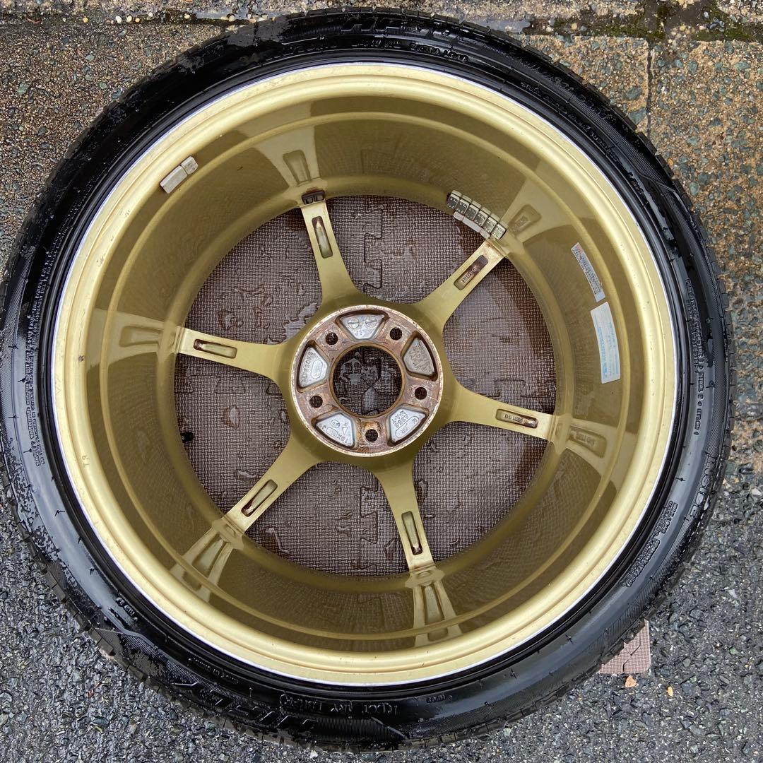 ADVAN Racing RGⅢ アドバンレーシングRG3 ゴールド 18インチ