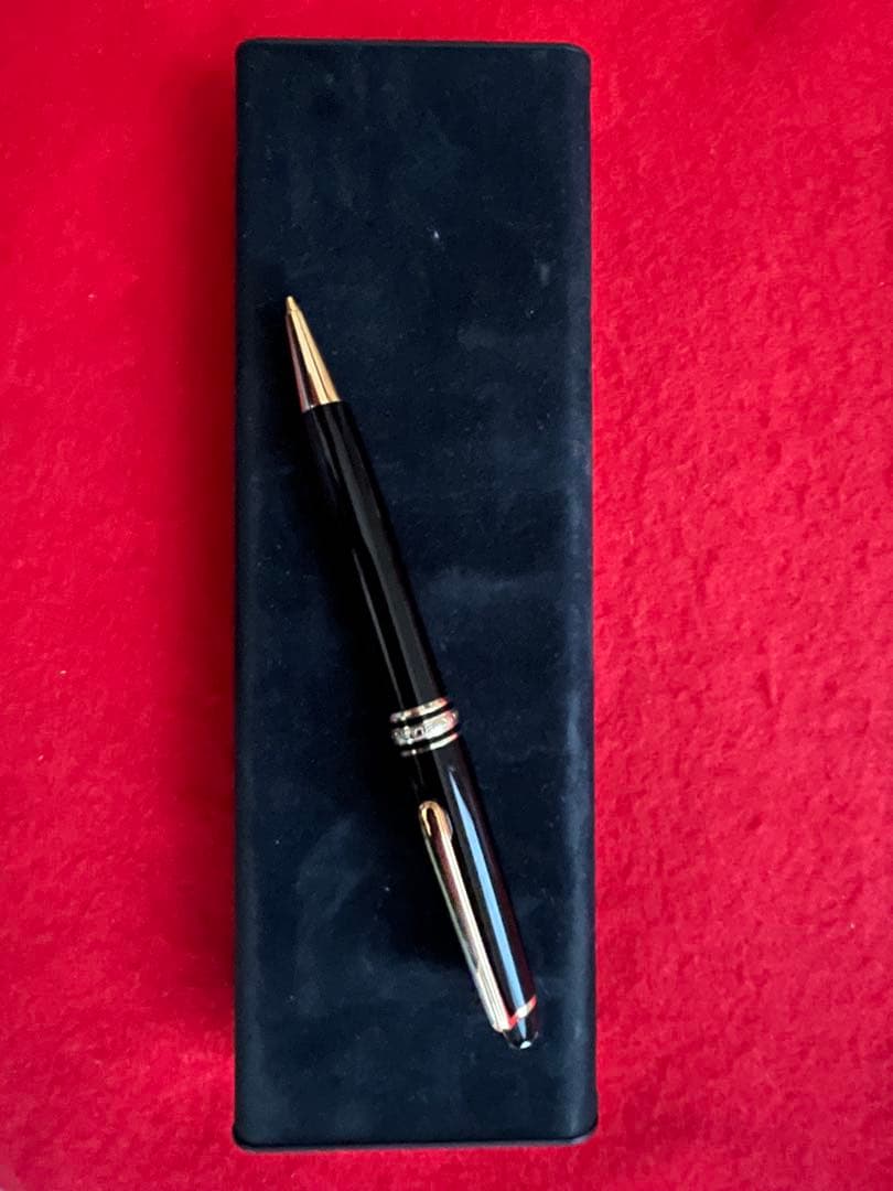 美品‼️モンブランマイスターシュテュック シャープペンシルゴールド❗️ケース付‼️