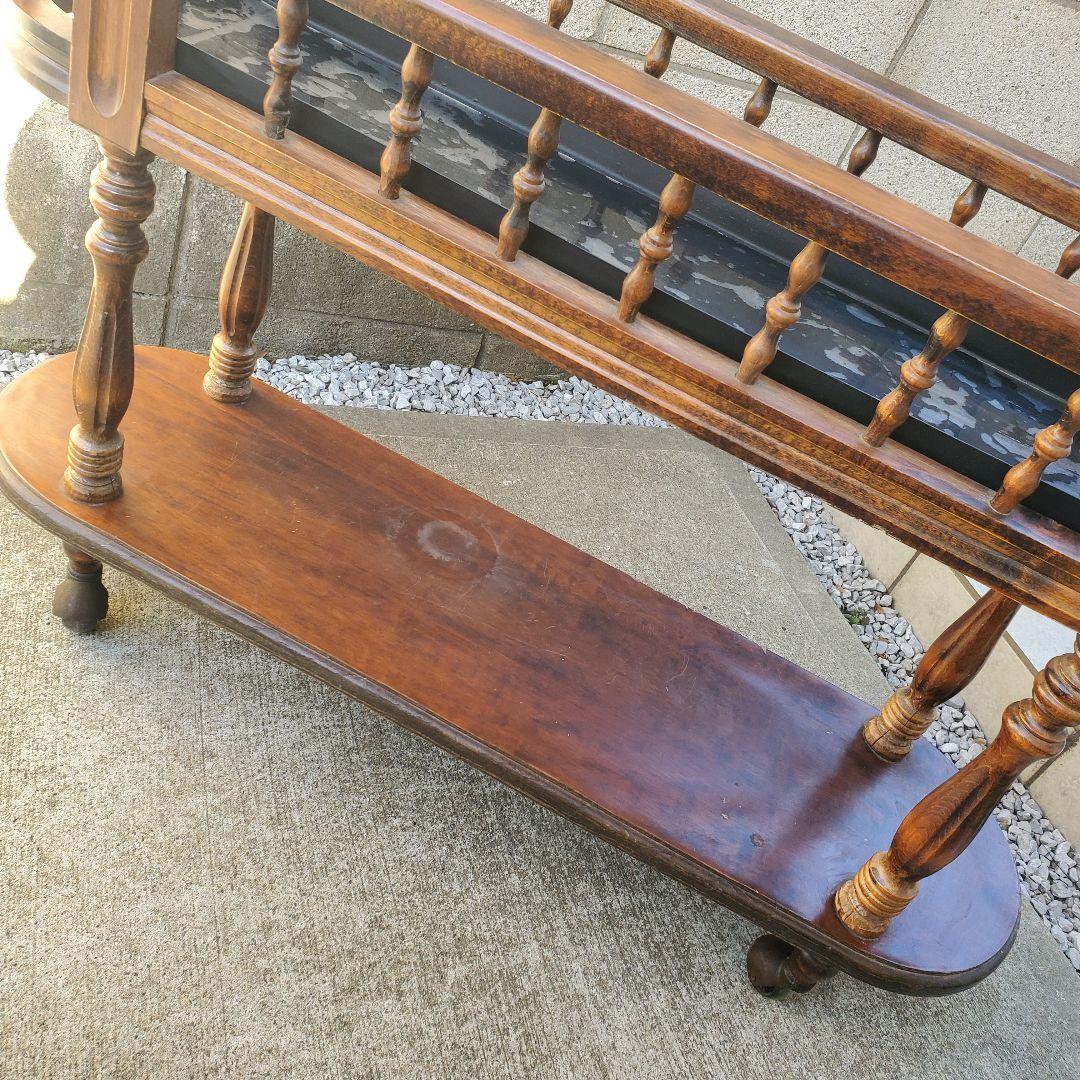 Demain ドマン イタリー 木製プランター ワゴン 木製 フラワーベース