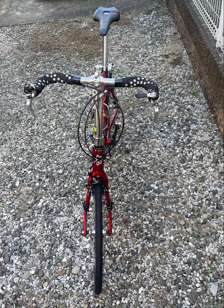 KHS F-20RC 2×10s 折りたたみ自転車 レッド