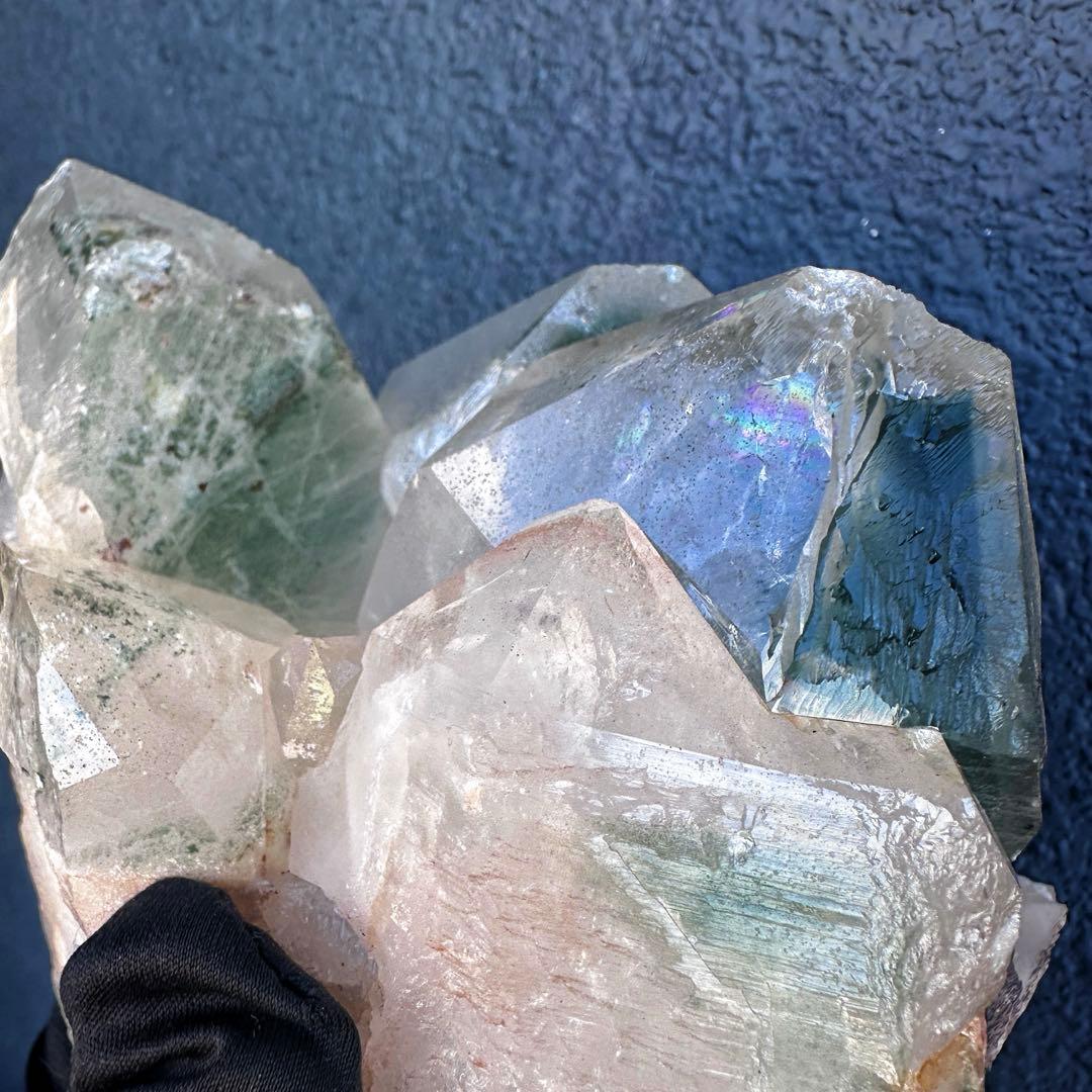 別格高級品 ❗️巨大❗️超強いパワー虹入り☆ヒマラヤ水晶 ガーデンクォーツA1487