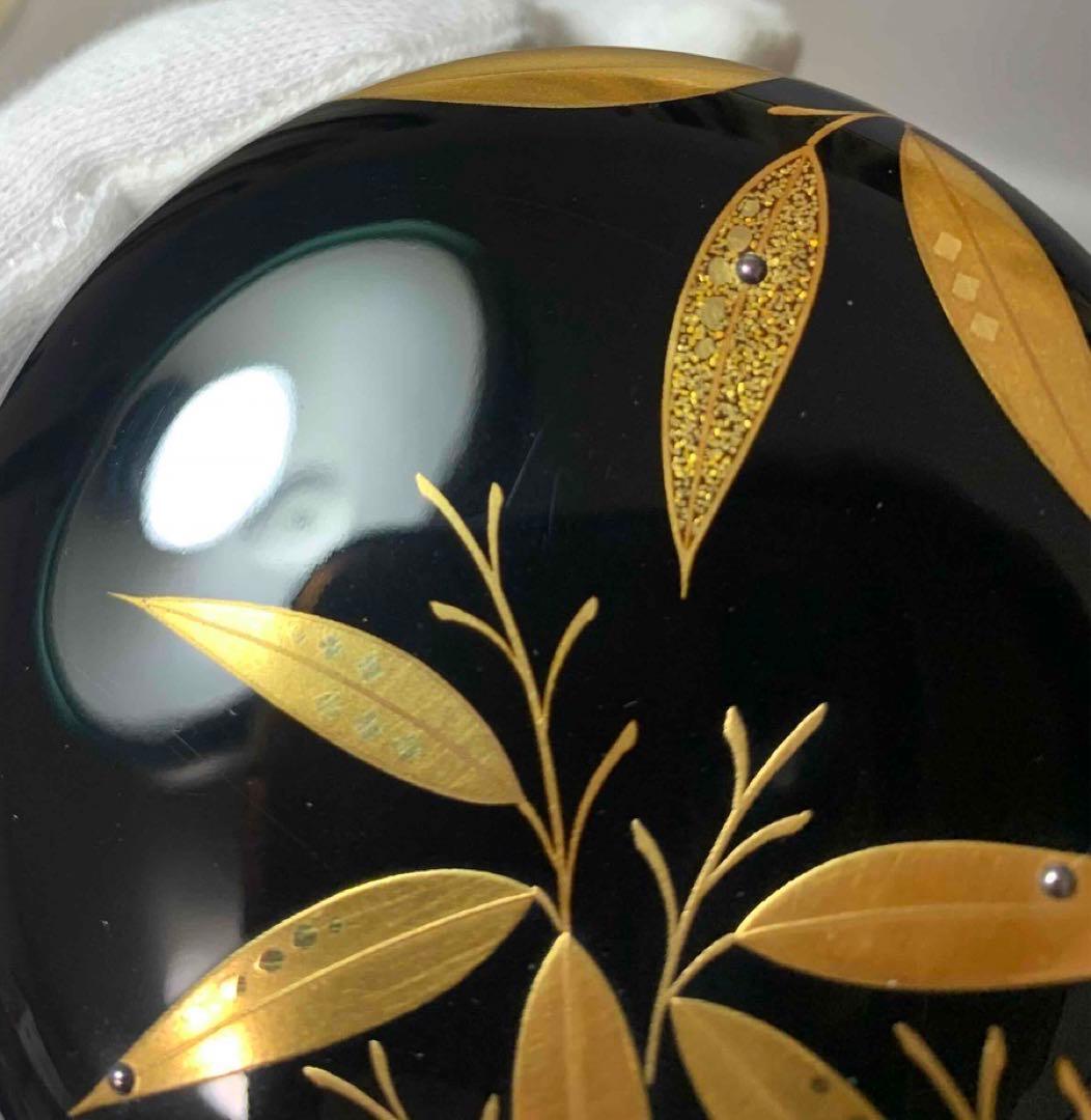 茶道具　露笹大棗　徹