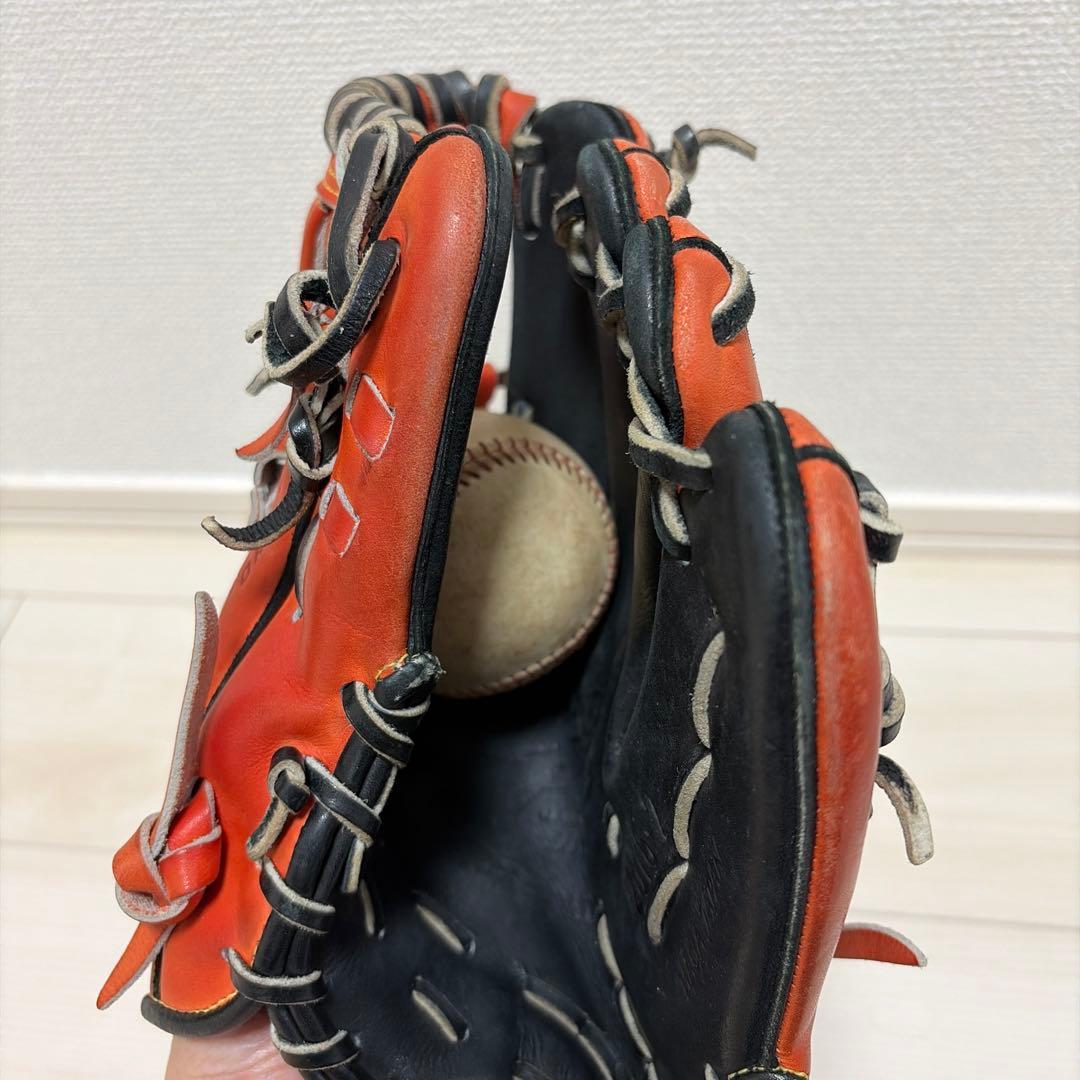ド*テ様 日本製 ミズノプロ オプション オーダー 硬式 内野手用 グローブ 坂