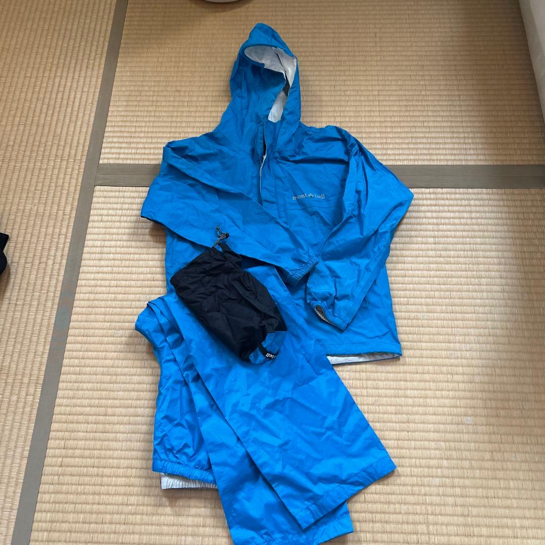 ★エメ★　モンベル　パンツ 雨具、長袖セット