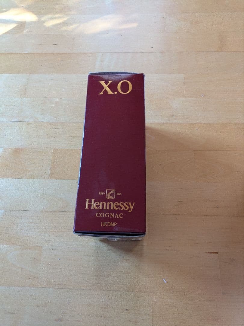 ヘネシー　コニャックX.O 金キャップ　未開封