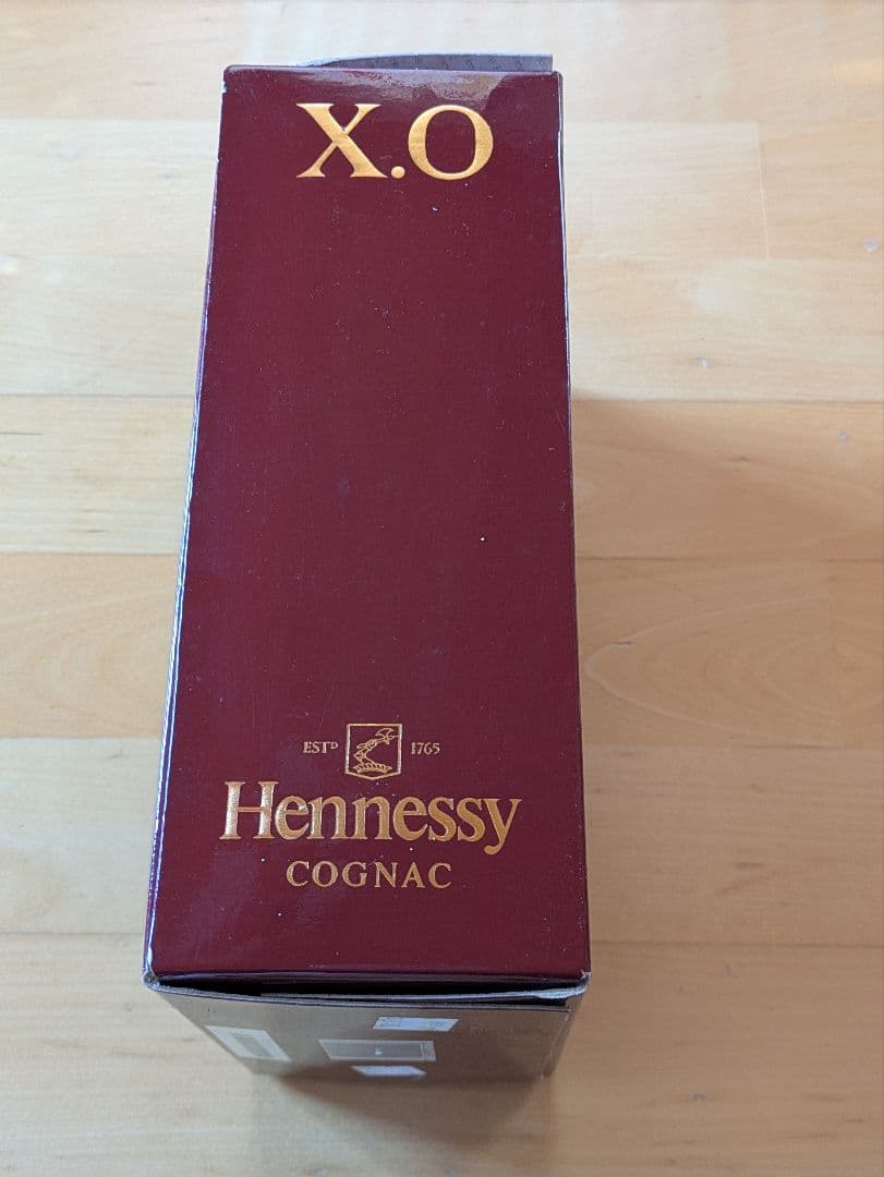 ヘネシー　コニャックX.O 金キャップ　未開封