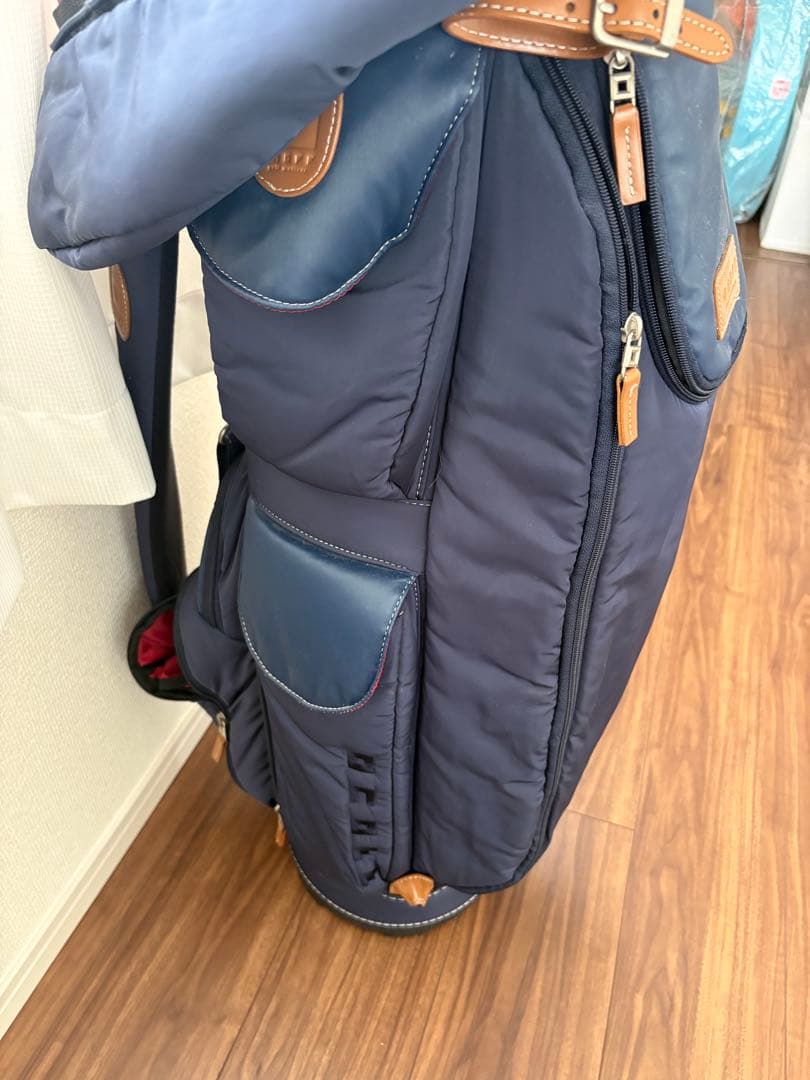 オノフ　ネイビーゴルフバッグ・キャディバッグ　レディース、メンズも