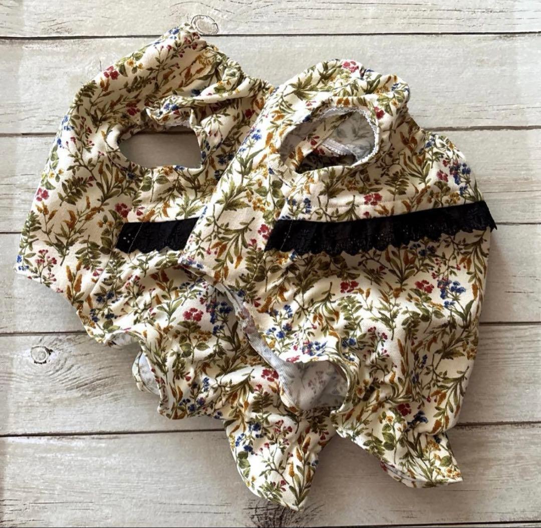 まるもは　ハンドメイド犬服　ワンピース Sサイズ