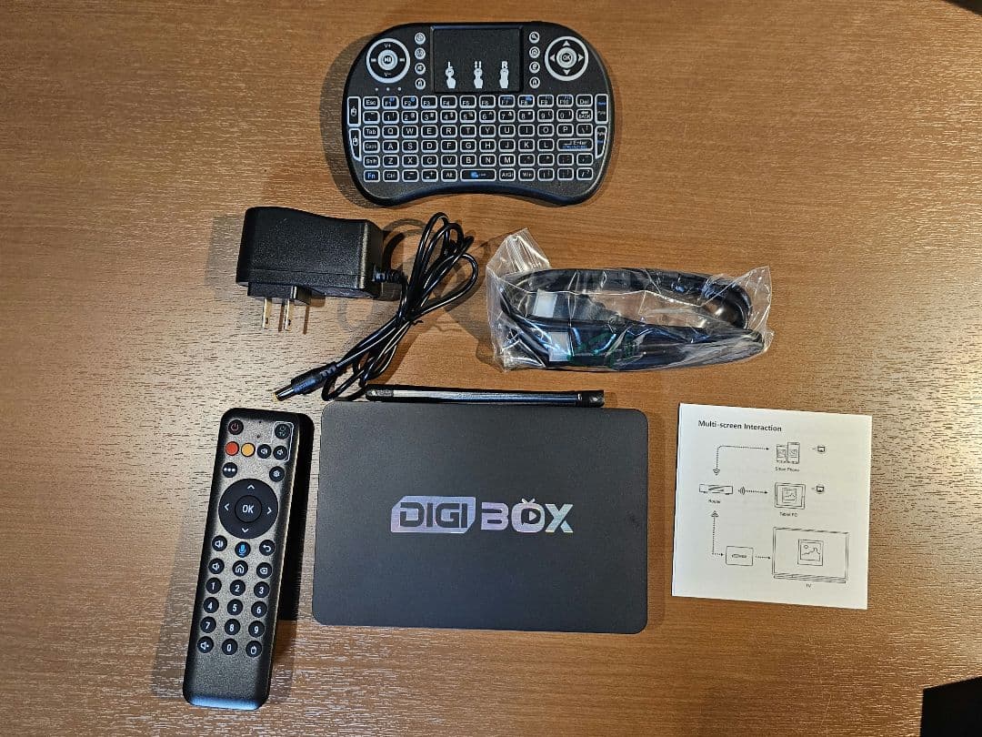 DIGIBOX D3 plus　ミニキーボード付き