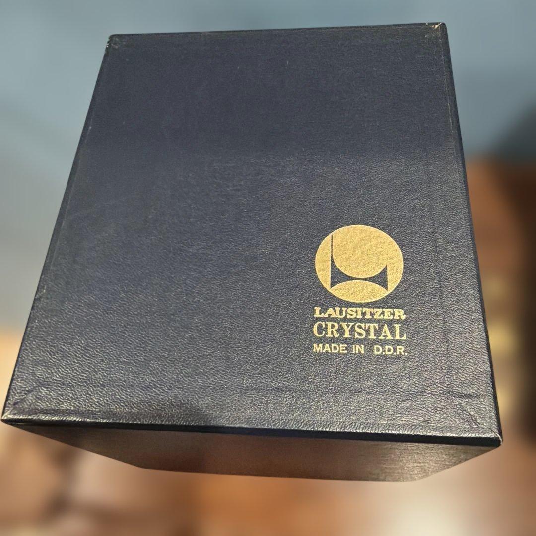Lausitzer Crystal (ラウジッツァー・クリスタル)花瓶東ドイツ製