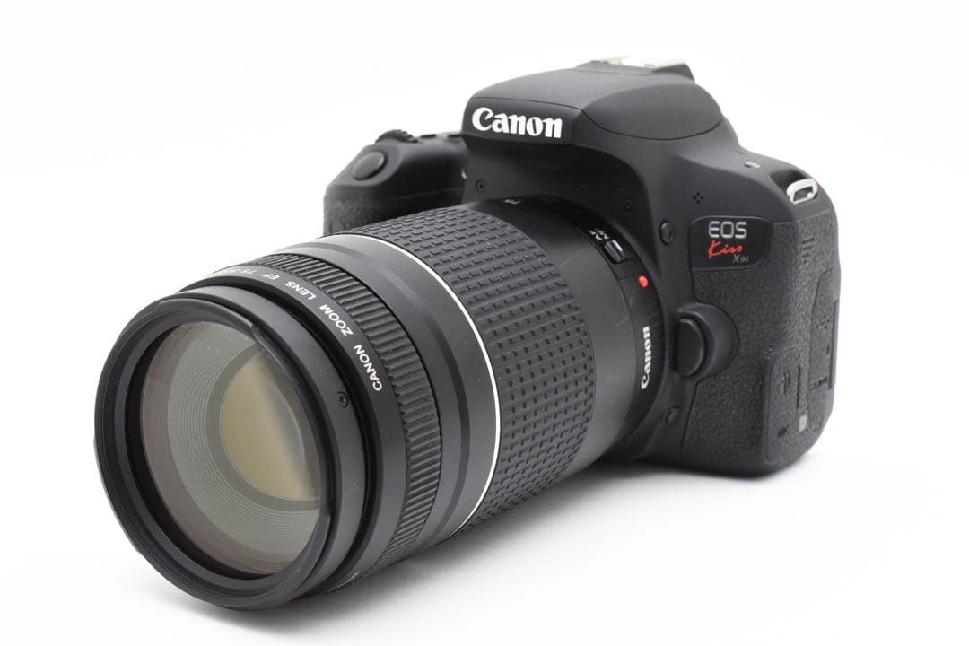 保証付き/デジタル一眼レフカメラcanon kiss x9i望遠レンズセット