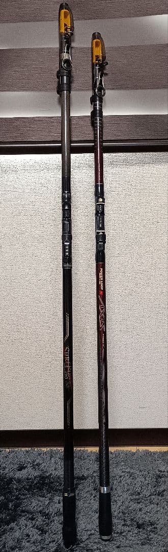 NFT アクシス 20号400 ダイワサーフパワー25号425投げ竿まとめて2本