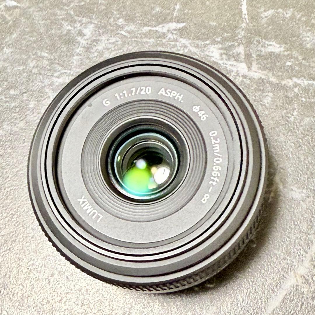 パナソニックLUMIX G 20mm/F1.7 H-H020 単焦点レンズ