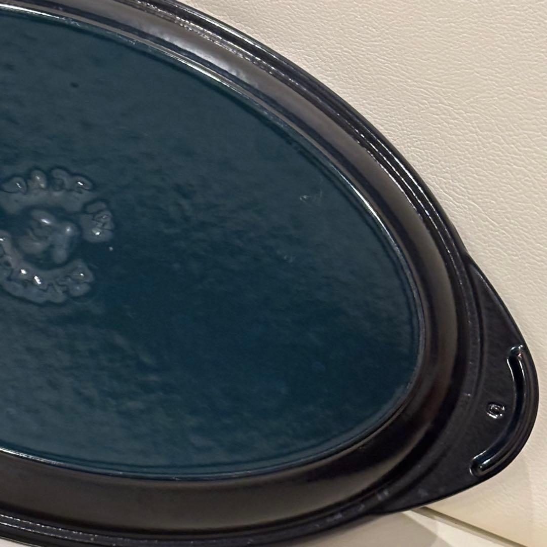 ストウブ　シャローオーバルホットプレート