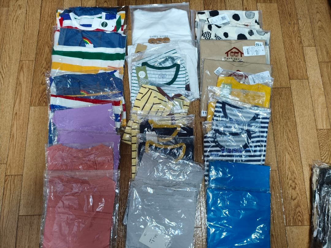 【新品・まとめ売り】子供服 74点セット（主に110〜120cm）