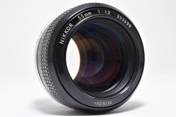 フィルムカメラ Nikon Nikkor Ai 55mm f/1.2 MF #465-2