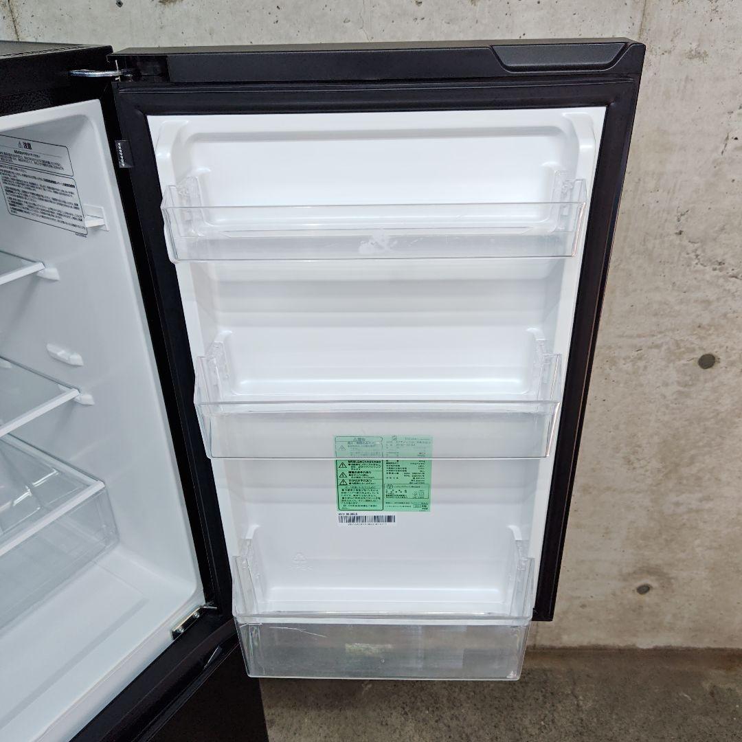 amadana アマダナ AT-RF160-BK 冷凍冷蔵庫