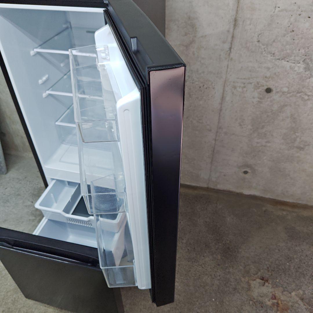 amadana アマダナ AT-RF160-BK 冷凍冷蔵庫