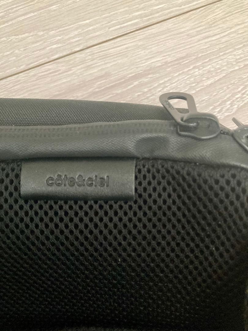 cote&ciel RISS Obisian Black ショルダーバッグ