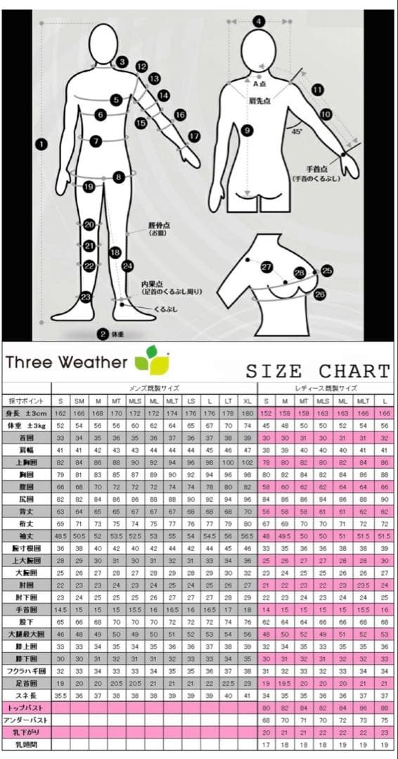 THREE WEATHER (スリーウェザー)5×3mm セミドライ メンズXL