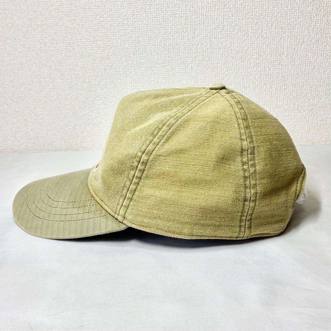 【人気】　RRL ダブルアールエル　オリーブグリーン　キャップ　ロゴワッペン